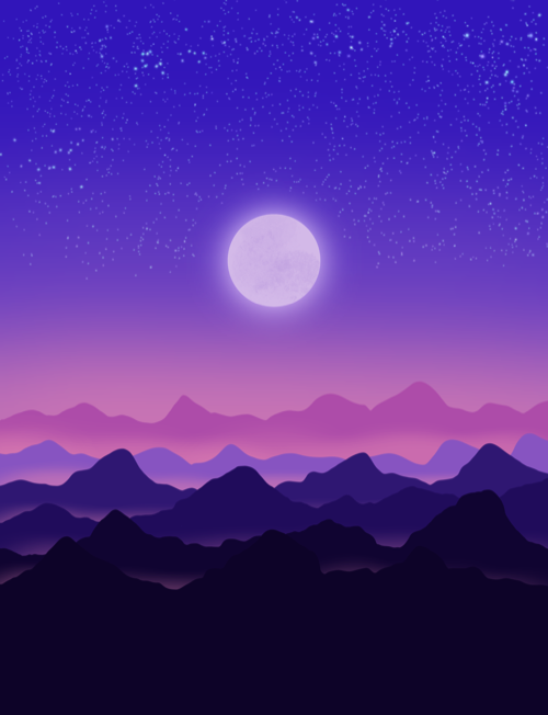 Night Mountains Tutorial