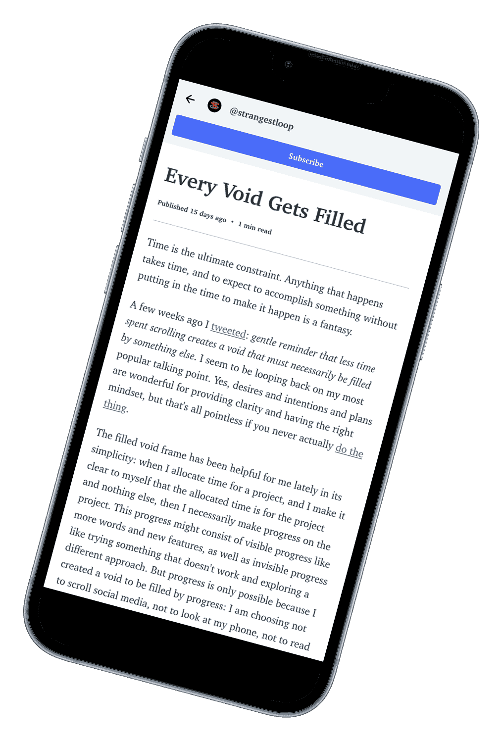 Newsletter preview